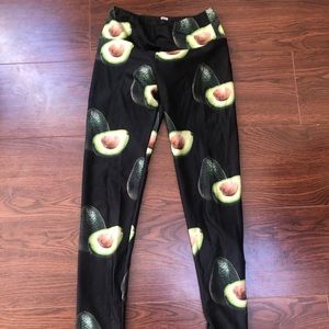 Avocado yoga pants